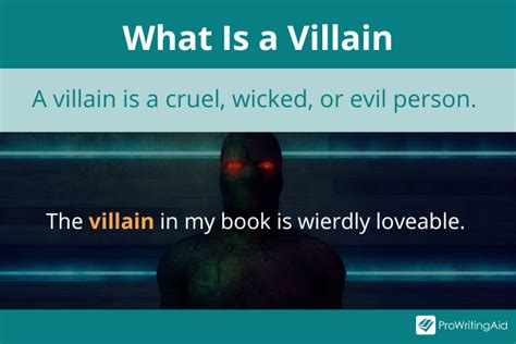 a wicked or evil person.
